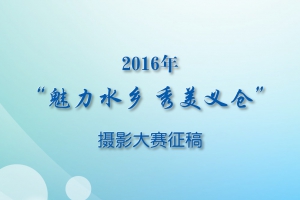 2016年“魅力水乡 秀美义仓”摄影赛征稿